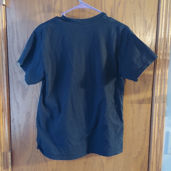 Kids Black Graphic Tee with Monsters Design MED Mike Sully - Picture 3 of 6